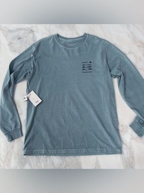 Katin Frequency Logo Long Sleeve Tee Men’s Size Large Blue New